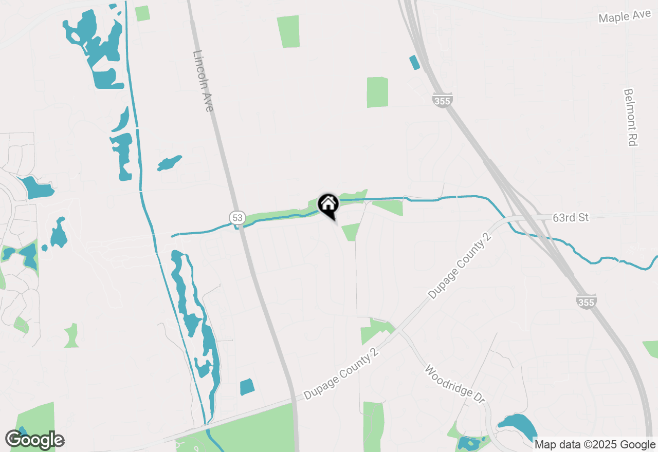 Map of 6314 Winston Drive, Woodridge, IL 60517