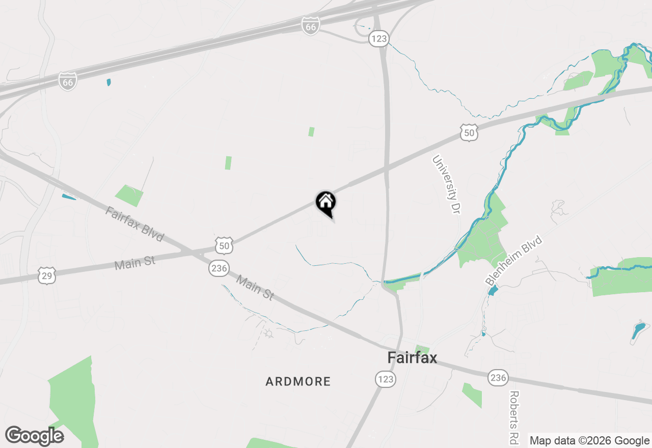 Map of 3757 Mayors Way, Fairfax, VA 22030