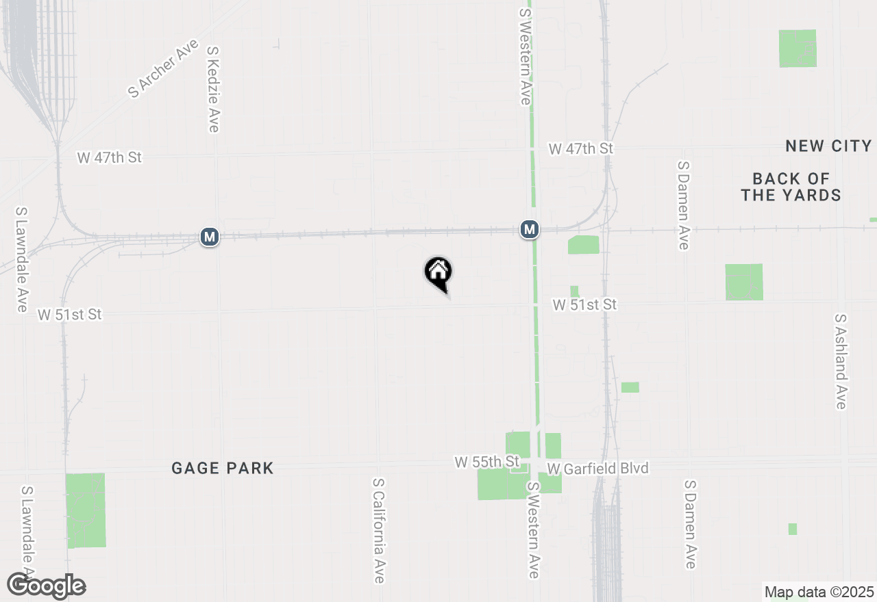 Map of 2620 W 51st Street, Chicago, IL 60632