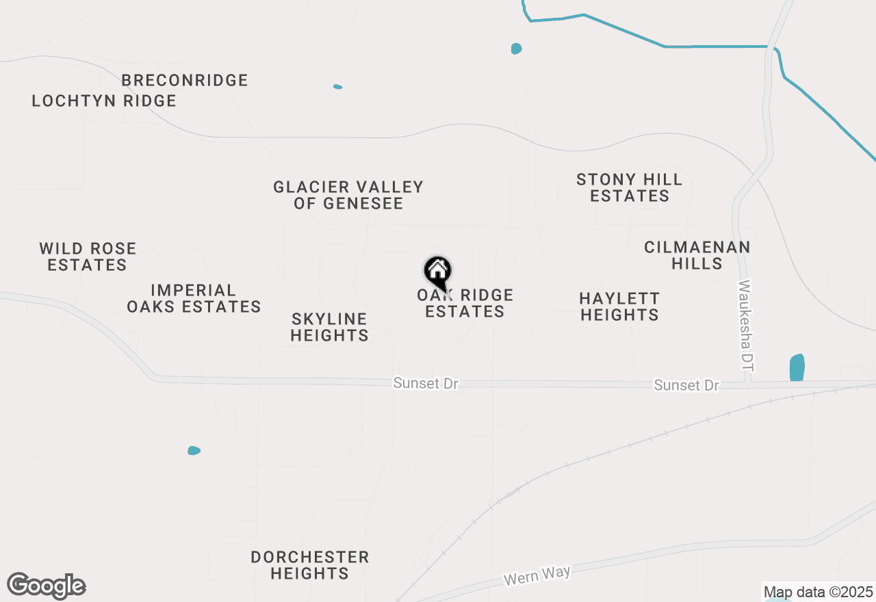 Map of S29W29918 S Bethesda Cir, Waukesha, WI 53188