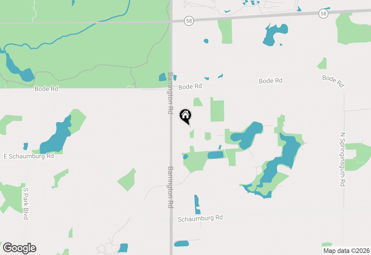 Map of 7 Greystone Court, Streamwood, IL 60107