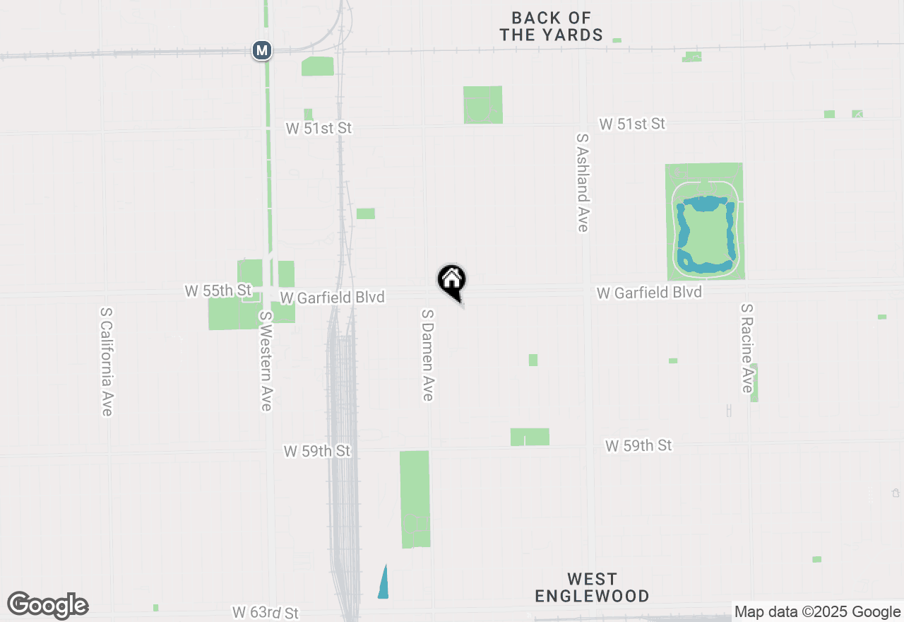 Map of 5521 S Winchester Avenue, Chicago, IL 60636