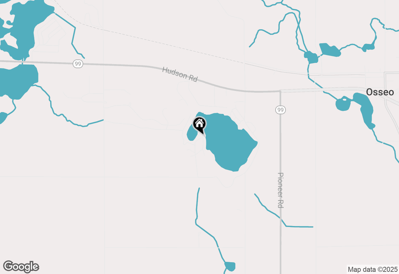 Map of 3230 Hazel Street, Osseo, MI 49266