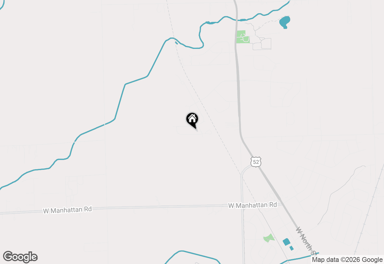 Map of 16264 W Pinto Lane, Manhattan, IL 60442