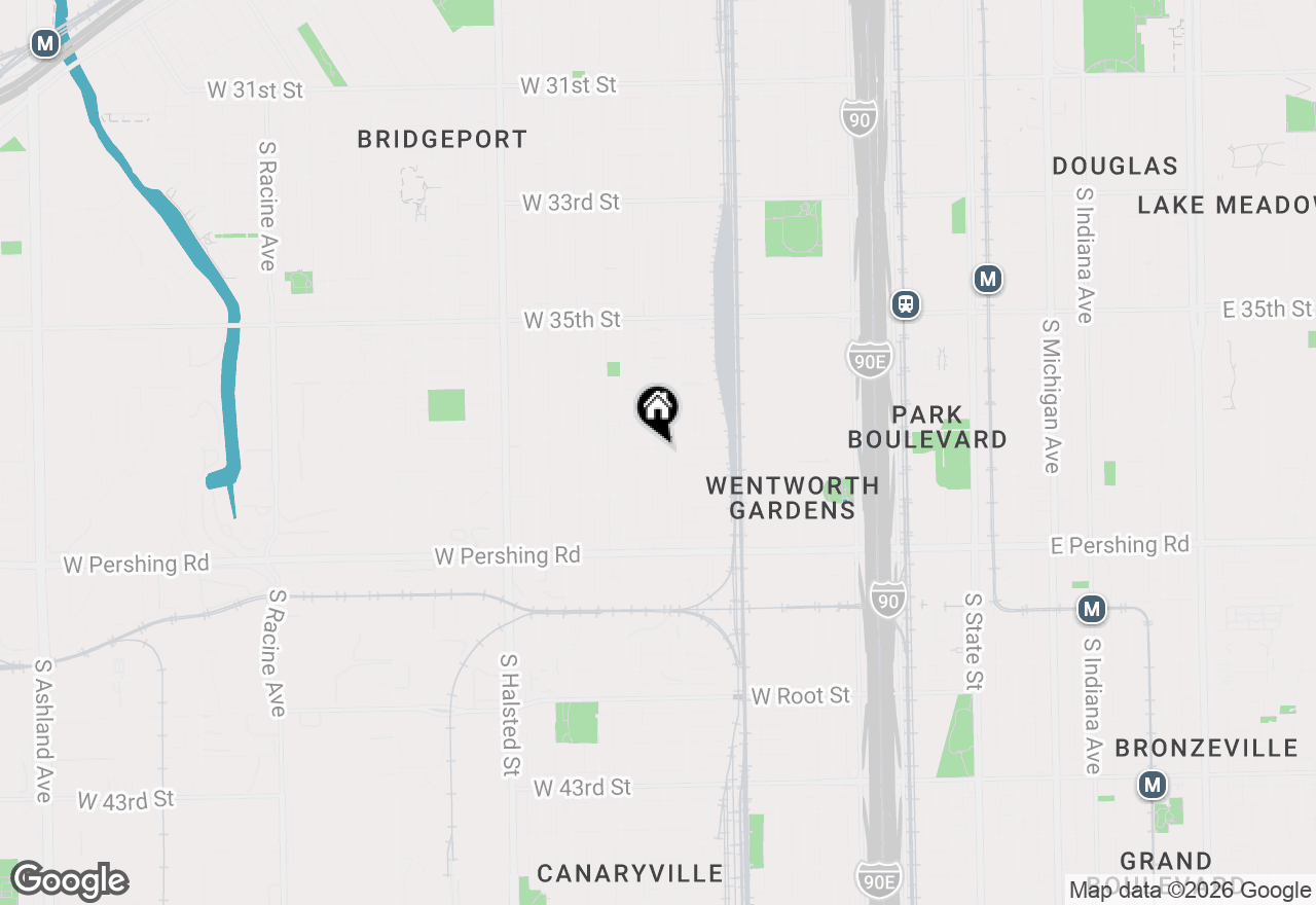 Map of 3717 S Parnell Avenue, Chicago, IL 60609