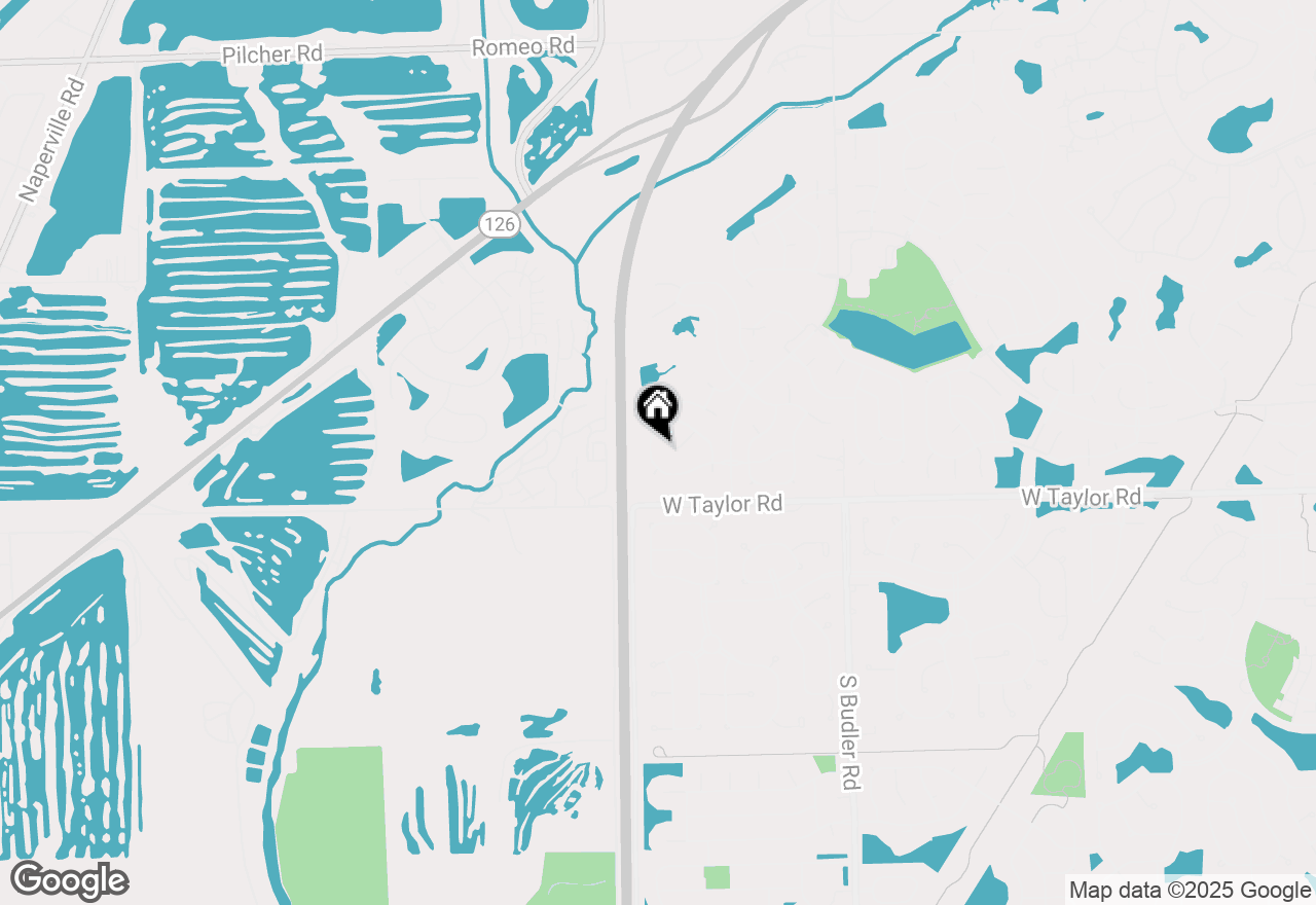 Map of 14203 S Napa Circle, Plainfield, IL 60544