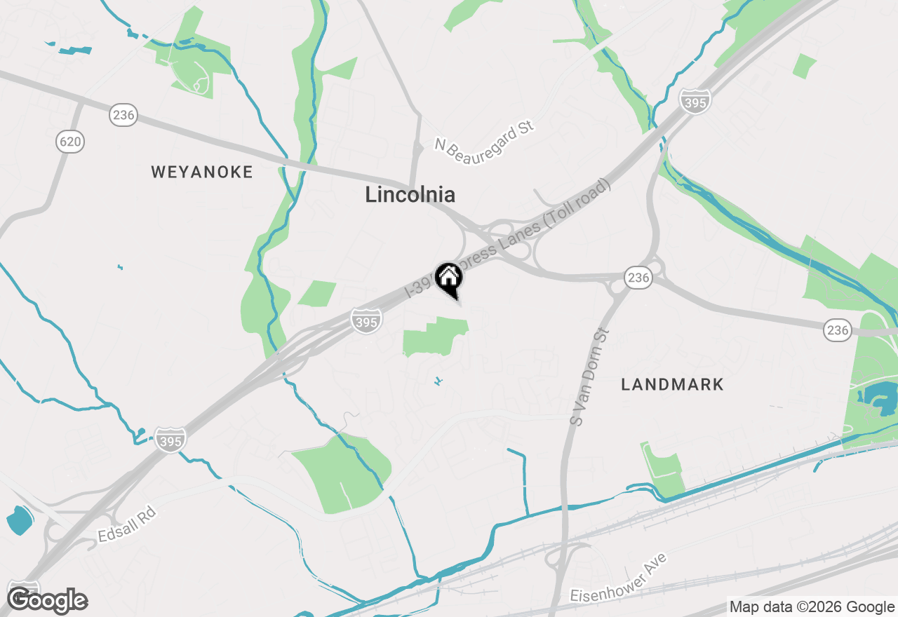 Map of 6300 Stevenson Avenue #321, Alexandria, VA 22304