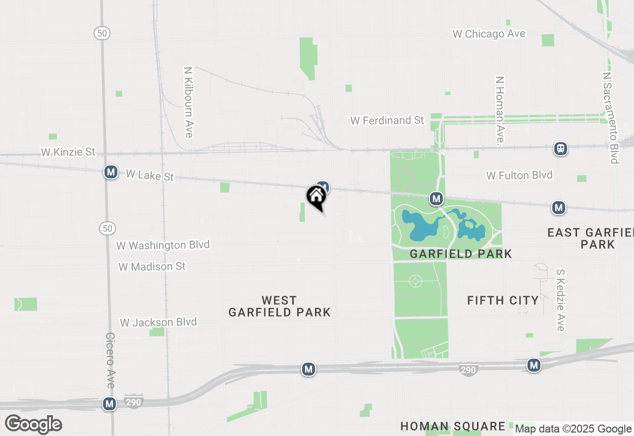 Map of 204 N Keystone Avenue, Chicago, IL 60624