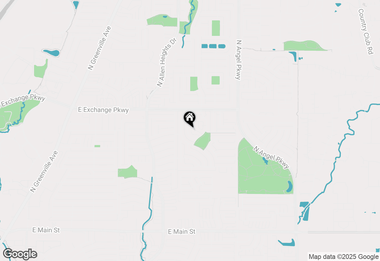 Map of 918 Morningside Lane, Allen, TX 75002