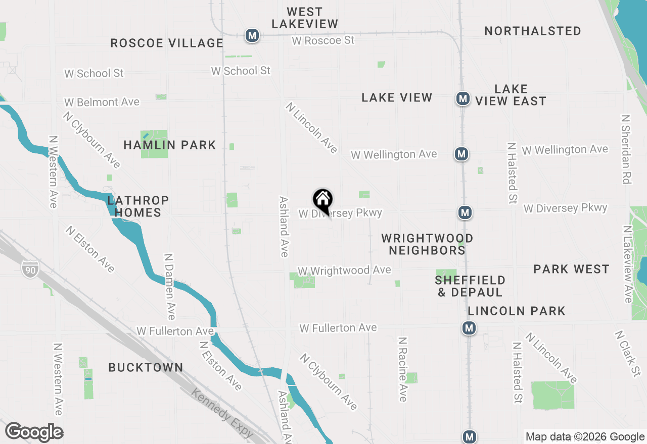 Map of 2731 N Janssen Avenue, Chicago, IL 60614