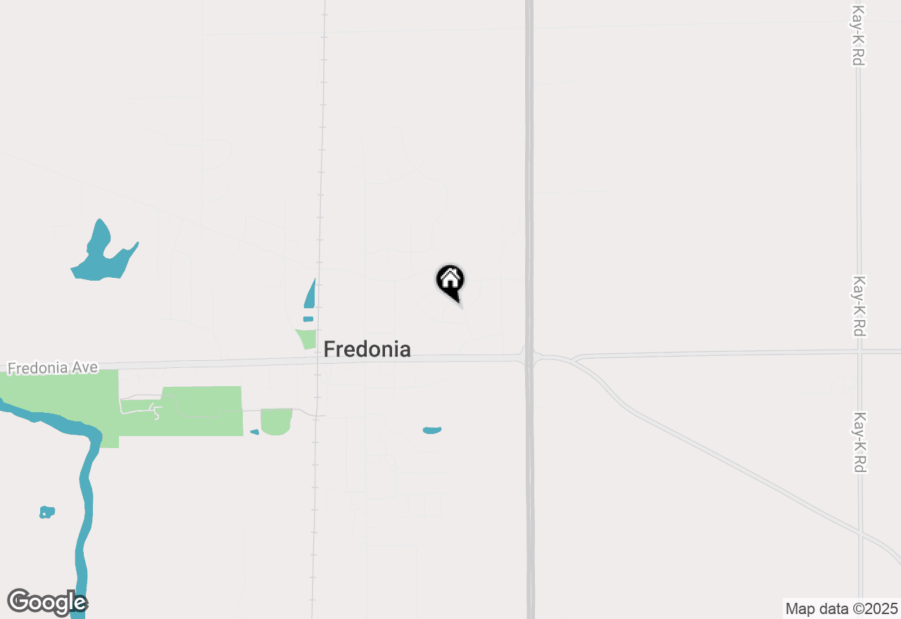 Map of 214 Crestview Dr, Fredonia, WI 53021