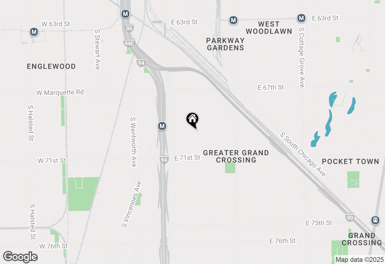 Map of 6933 S Michigan Avenue, Chicago, IL 60637