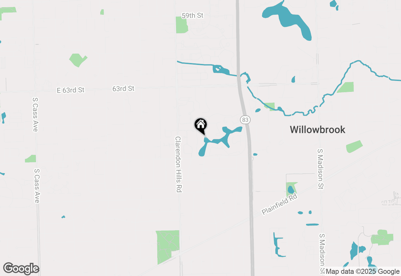 Map of 601 Lake Hinsdale Drive #204, Willowbrook, IL 60527