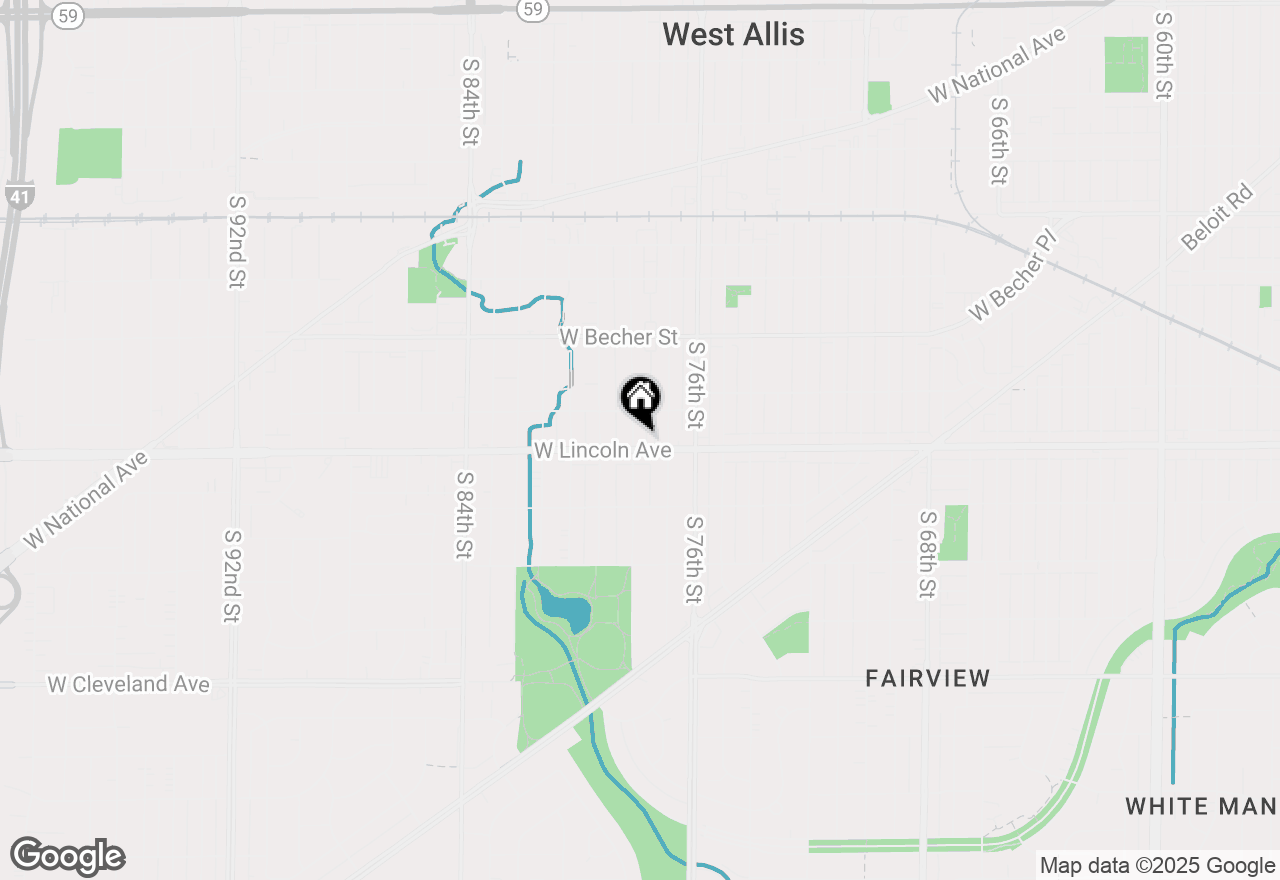 Map of 2240 S 78th St, West Allis, WI 53219