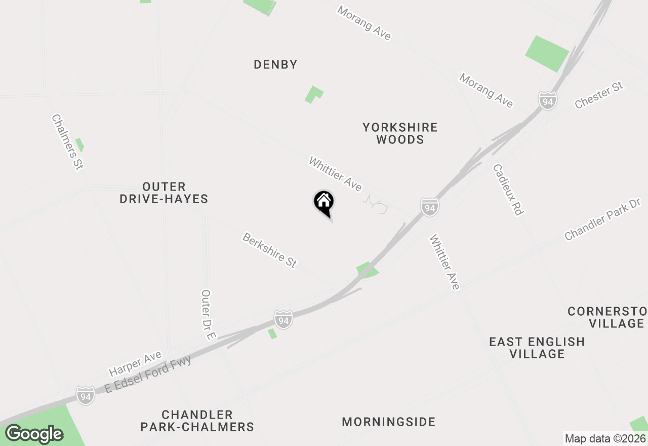 Map of 9988 Somerset Avenue, Detroit, MI 48224