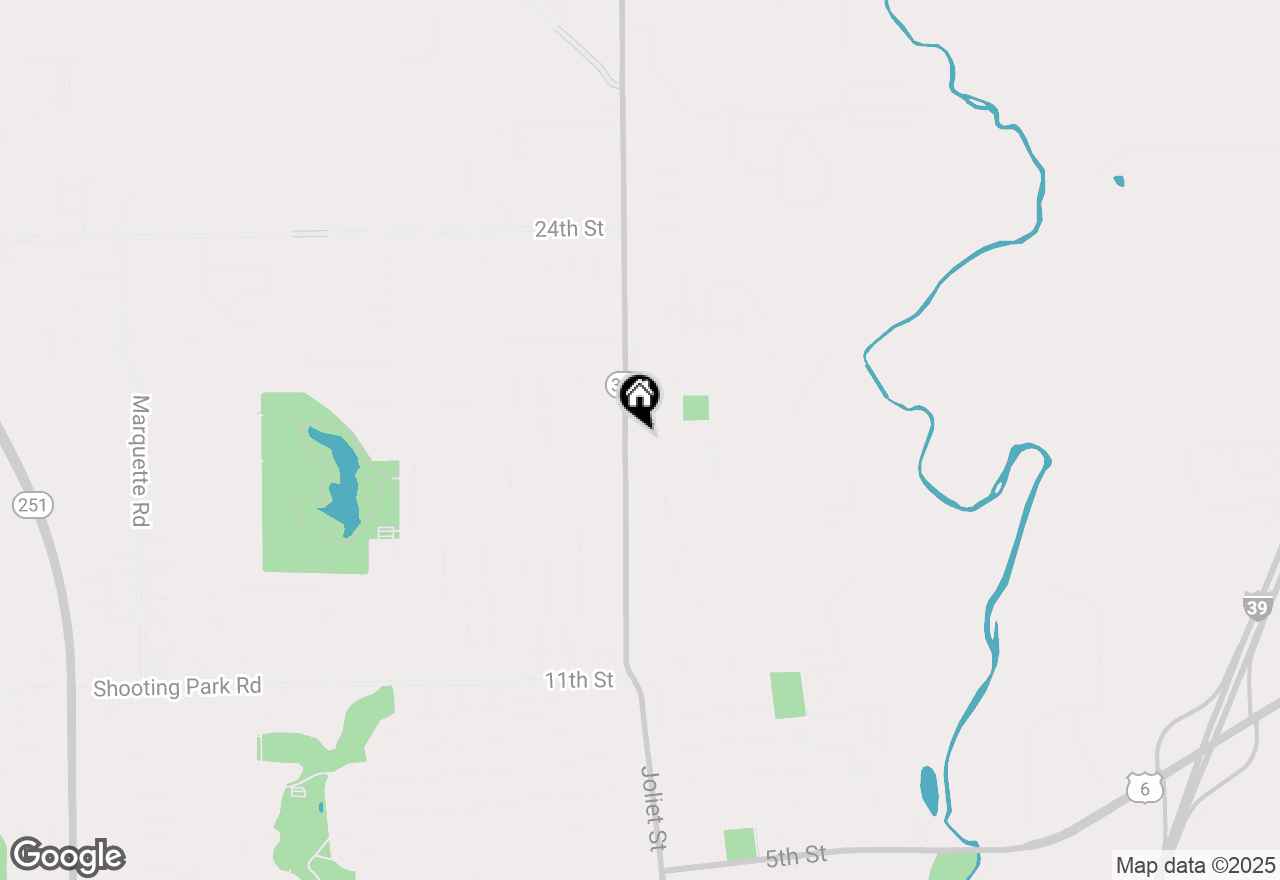 Map of 831 O'conor Avenue, Lasalle, IL 61301