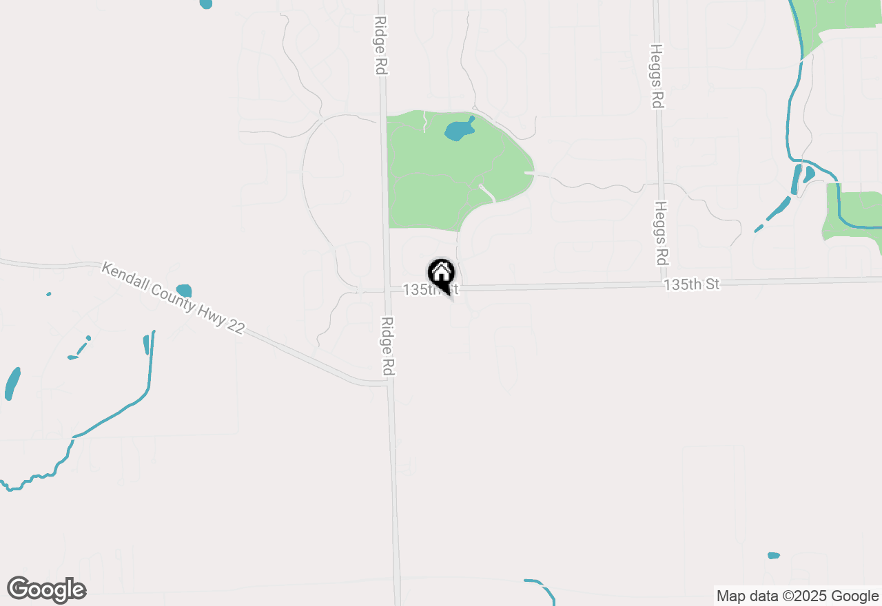 Map of 13526 S Coronado Circle, Plainfield, IL 60544