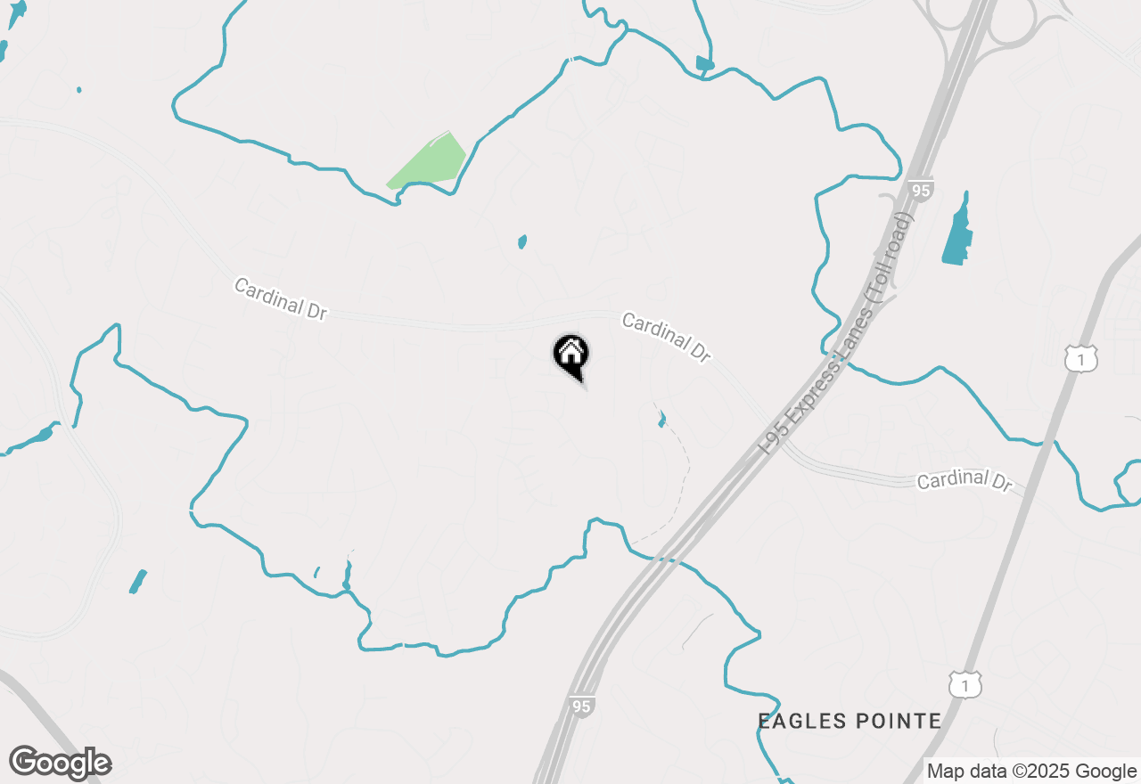 Map of 3334 Ladino Court, Woodbridge, VA 22193