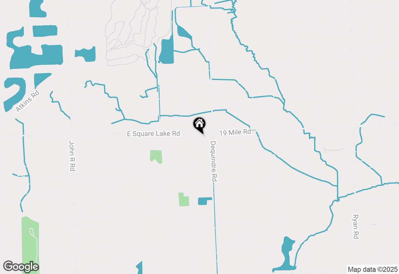 Map of 2905 Square Lake Ct, Troy, MI 48085