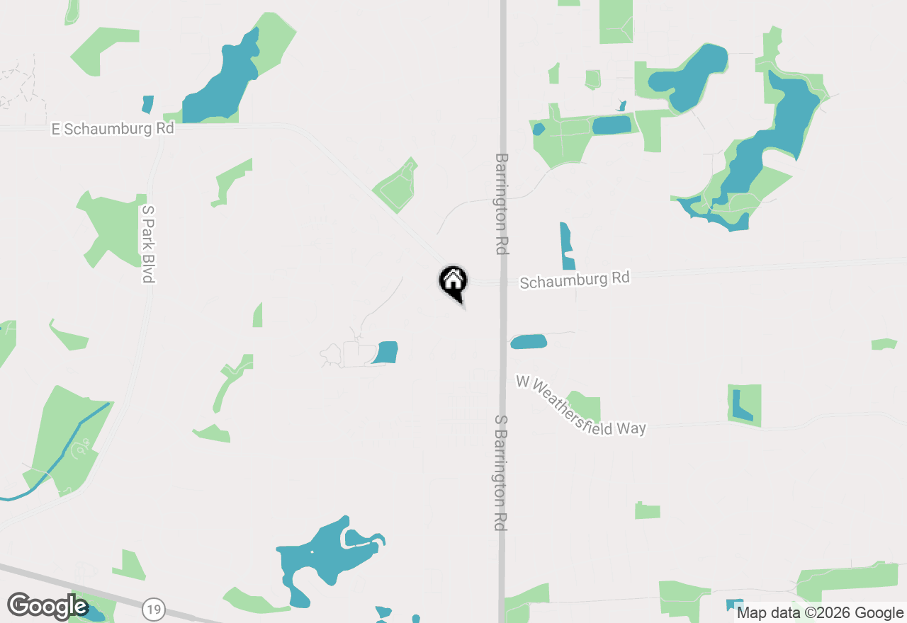 Map of 2802 Gilcrest Court, Schaumburg, IL 60193