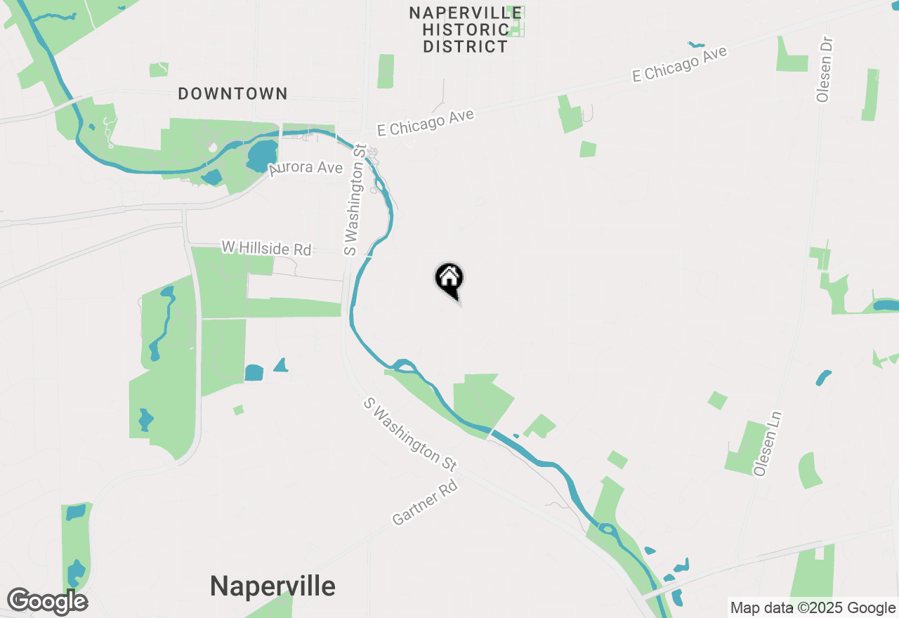 Map of 325 Pine Court, Naperville, IL 60540