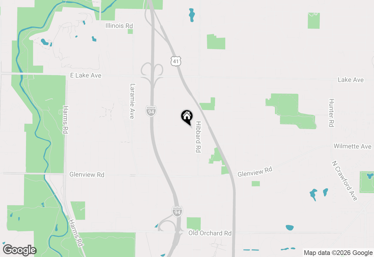 Map of 3131 Central Avenue, Wilmette, IL 60091