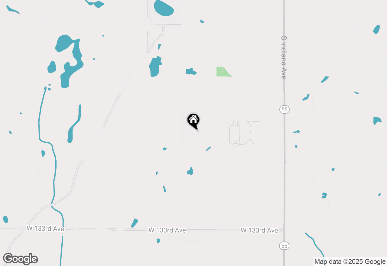 Map of 12729 Ellsworth Lane, Crown Point, IN 46307