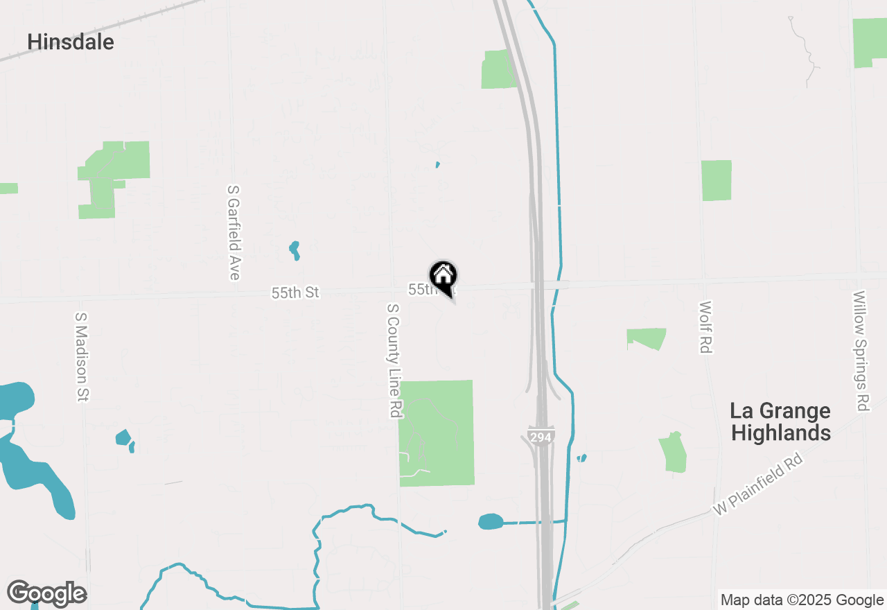 Map of 567 Hannah Lane #713-013, Hinsdale, IL 60521