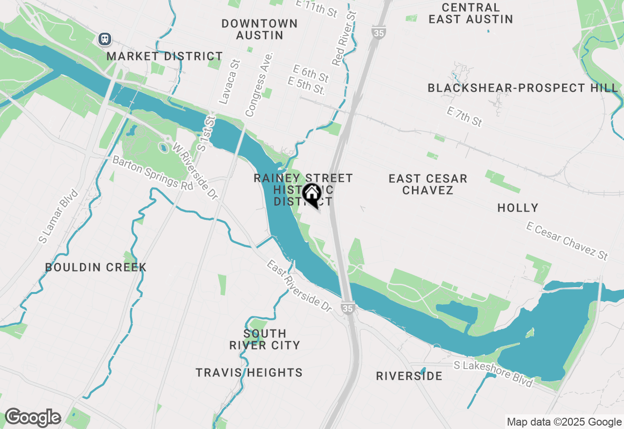 Map of 48 East Ave #2309, Austin, TX 78701