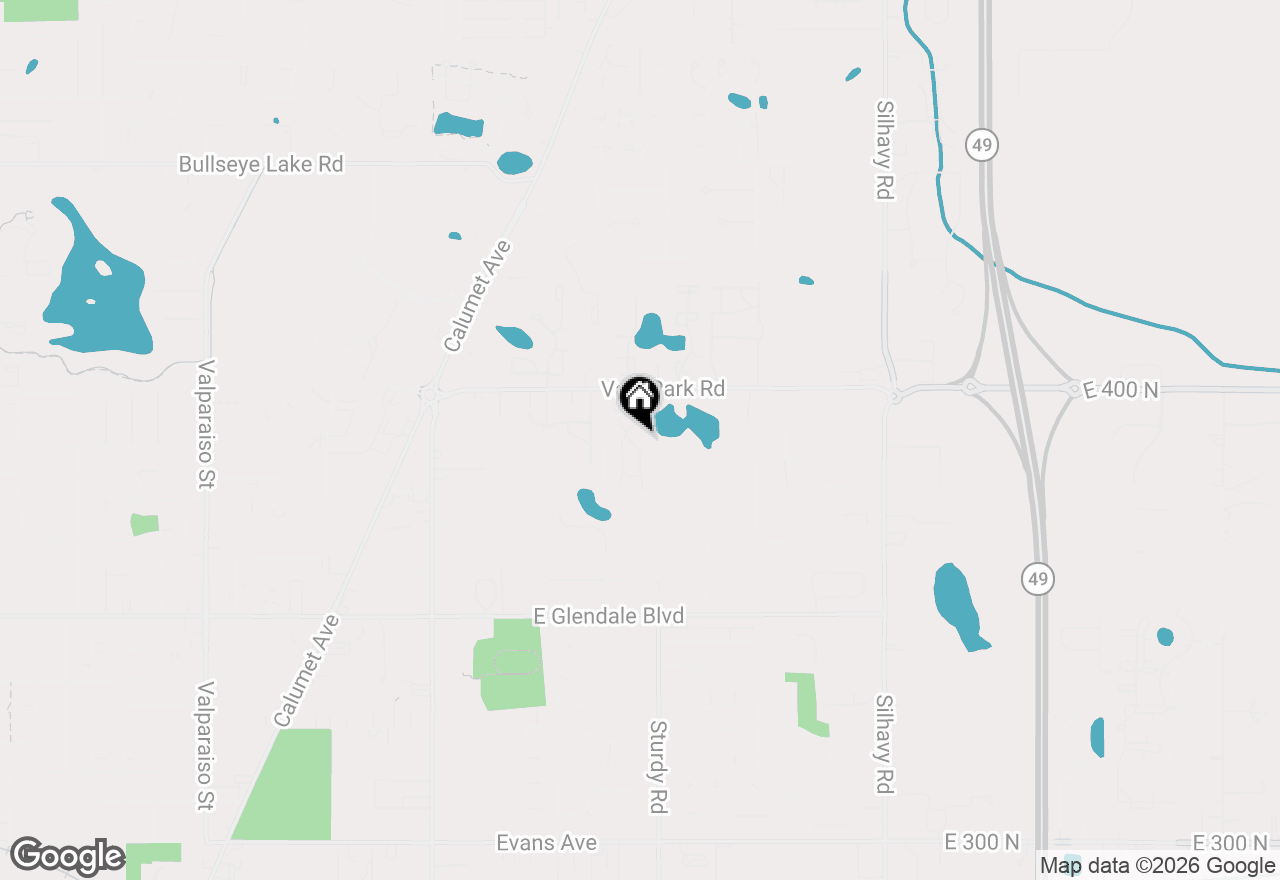 Map of 2304 Allison Circle #2304, Valparaiso, IN 46383