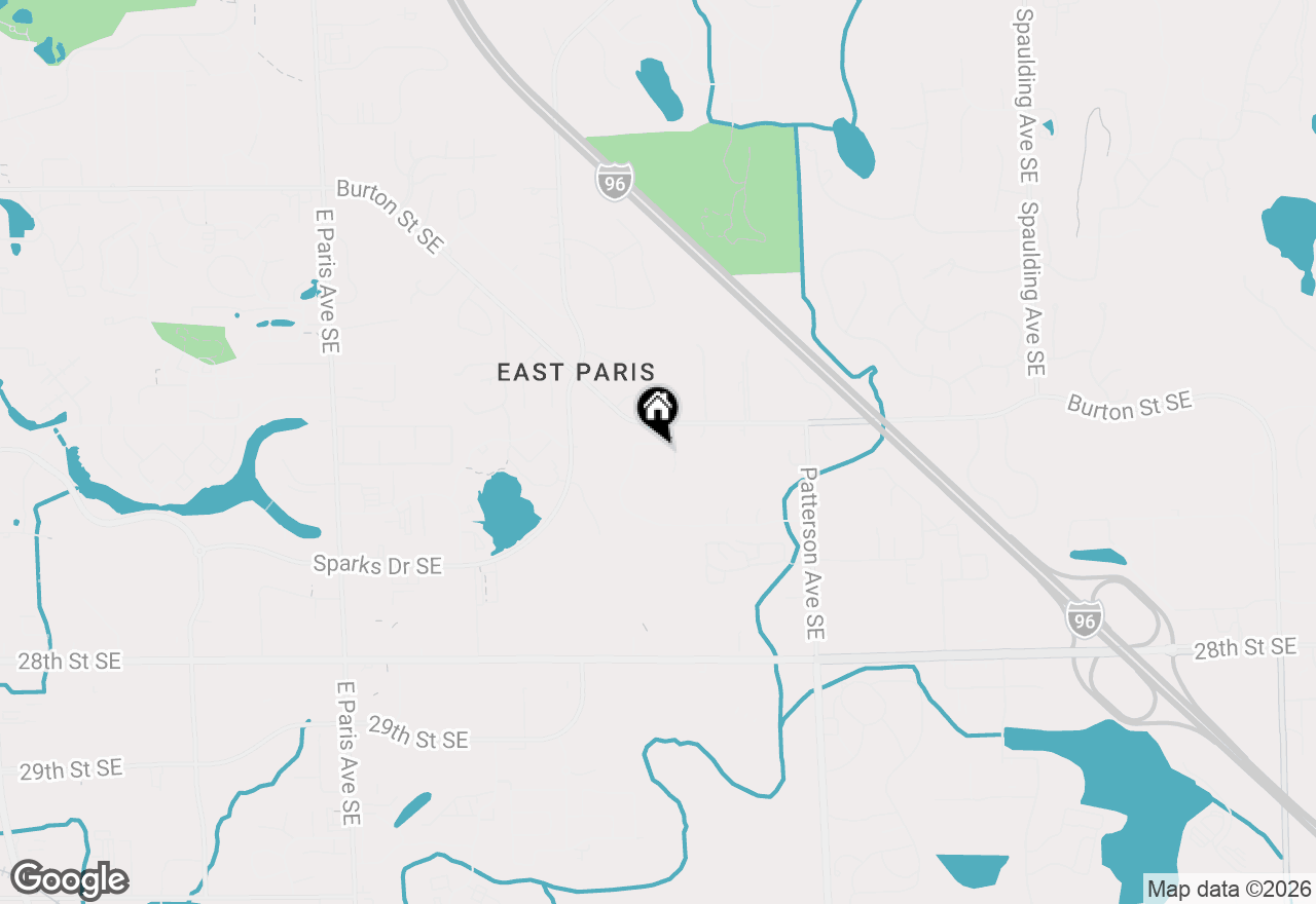 Map of 4546 Forest Meadows Drive Se, Grand Rapids, MI 49546