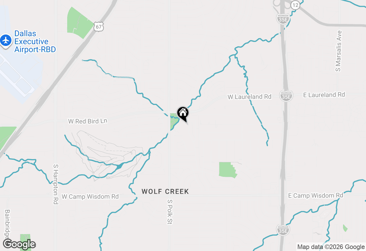 Map of 6316 Rock Canyon Trail, Dallas, TX 75232