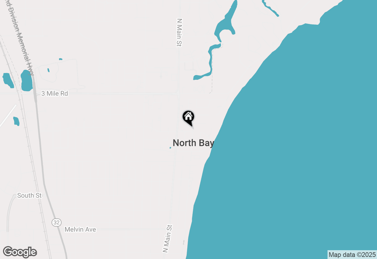 Map of 216 N Vincennes Cir, Racine, WI 53402