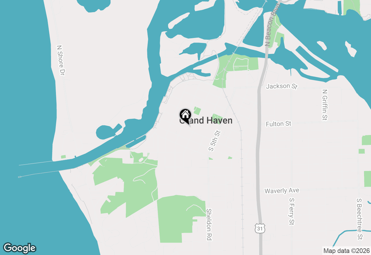 Map of 209 Clinton Avenue, Grand Haven, MI 49417