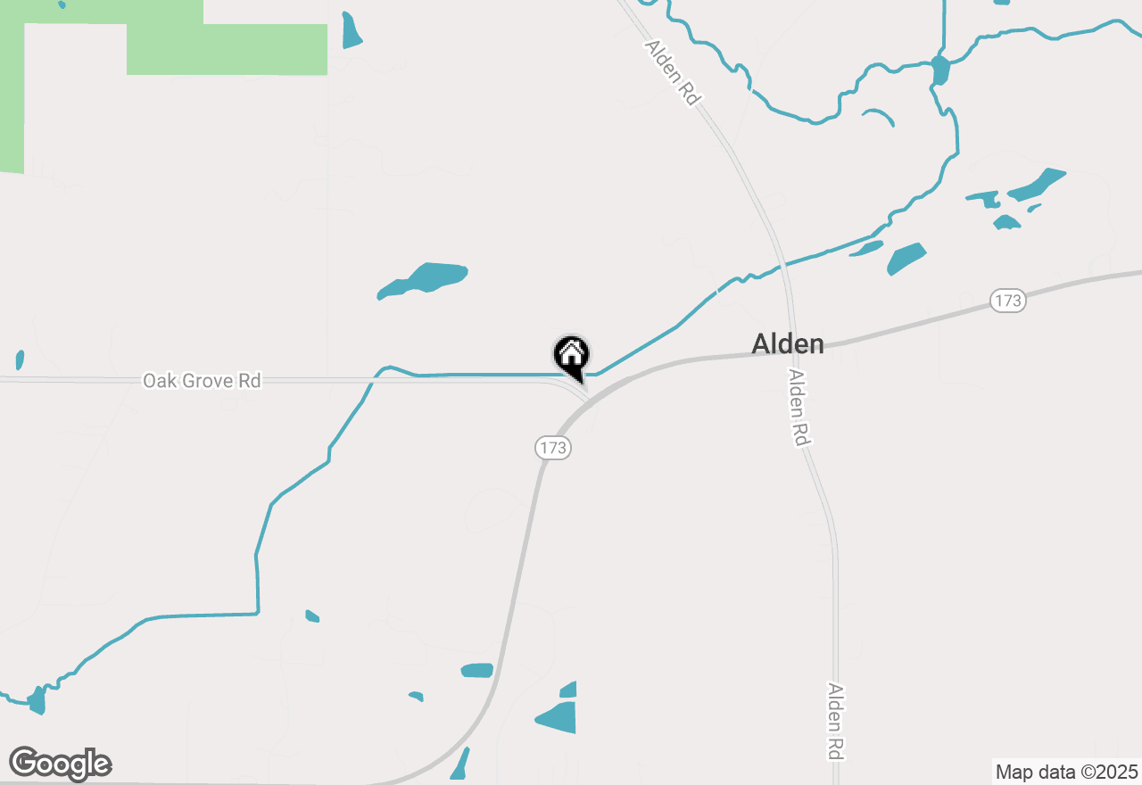 Map of 0 Oak Grove Road, Harvard, IL 60033