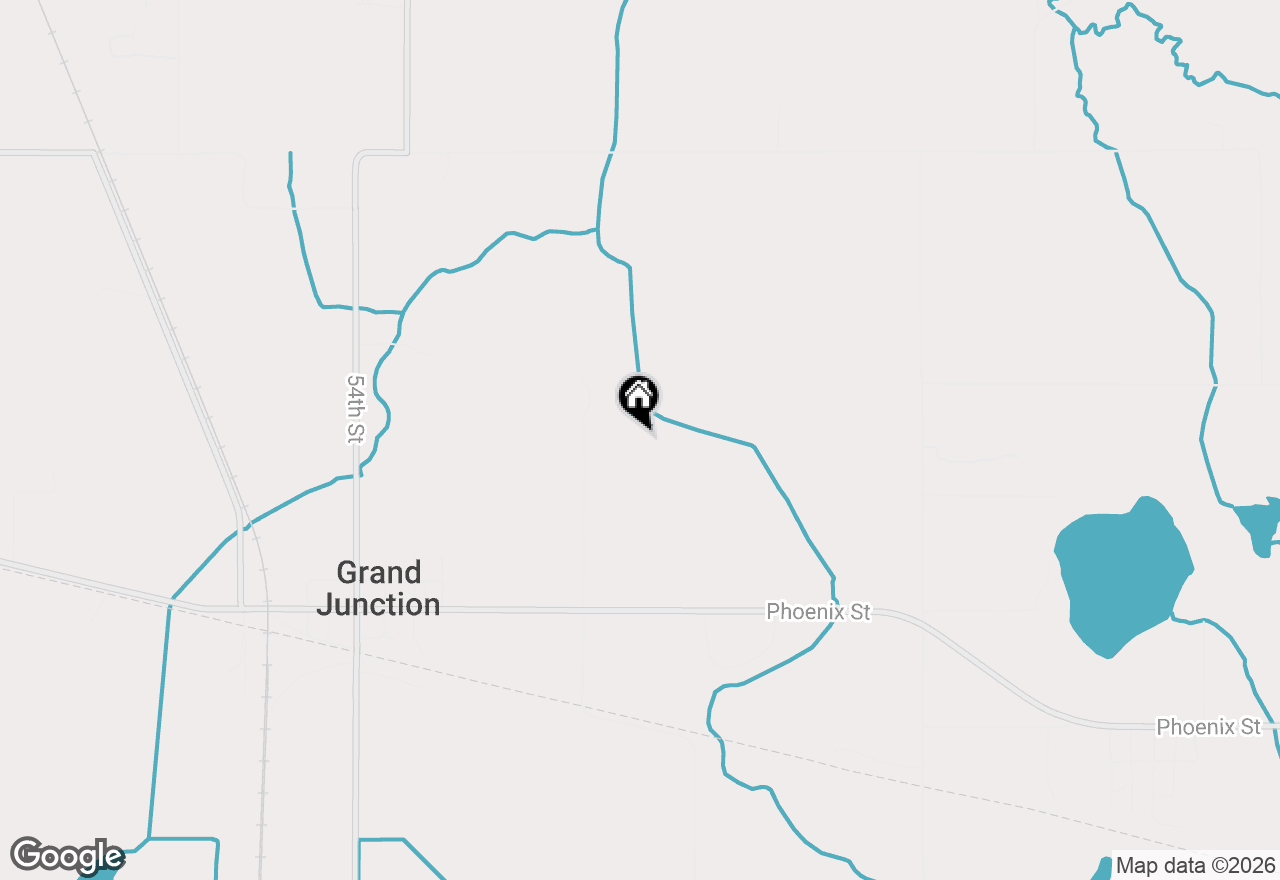 Map of 02533 53rd Street, Grand Junction, MI 49056
