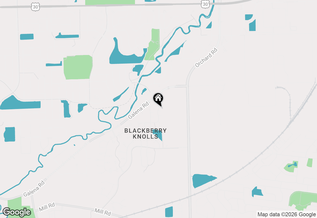 Map of 317 Grape Vine Trail, Oswego, IL 60543