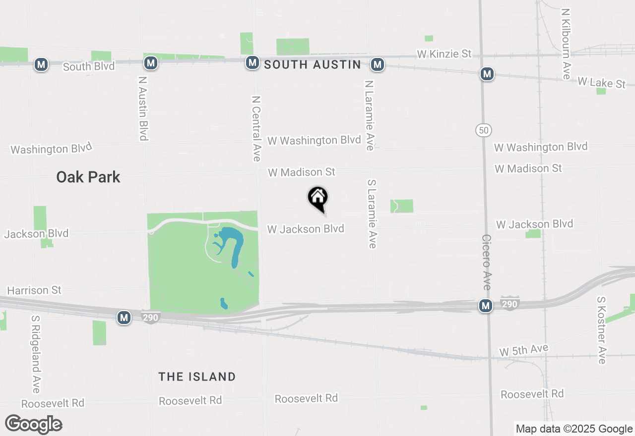 Map of 5401 W Quincy Street, Chicago, IL 60644