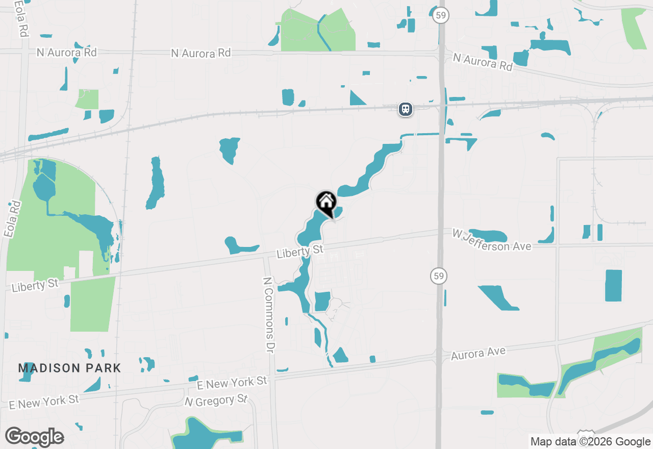 Map of 905 Times Square Drive, Aurora, IL 60504