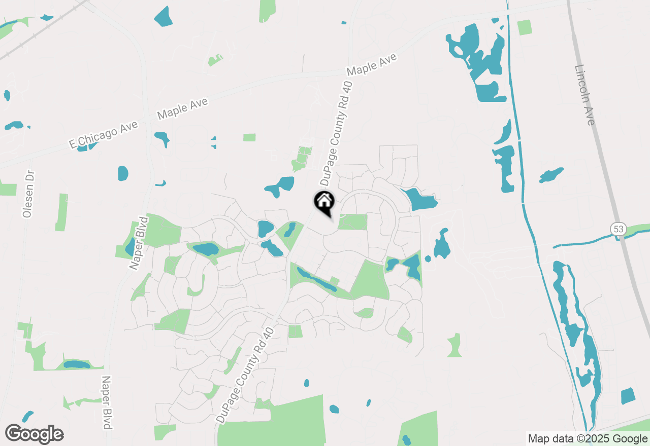 Map of 6267 Trinity Drive #2-D, Lisle, IL 60532
