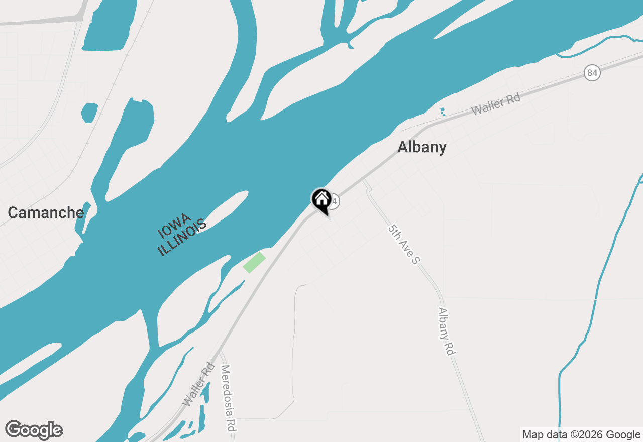 Map of 808 S Church Street, Albany, IL 61230