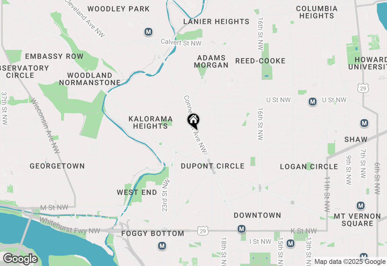Map of 1722 Connecticut Avenue Nw #9, Washington, DC 20009