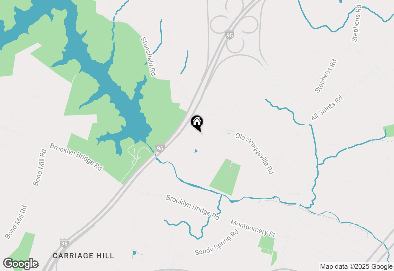 Map of 9545 Bolton Farm Lane, Laurel, MD 20723