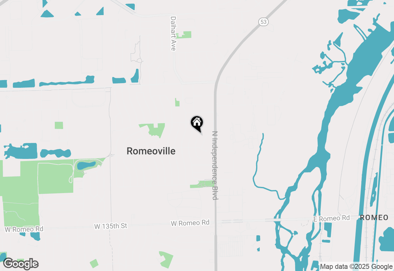 Map of 512 Concord Avenue, Romeoville, IL 60446