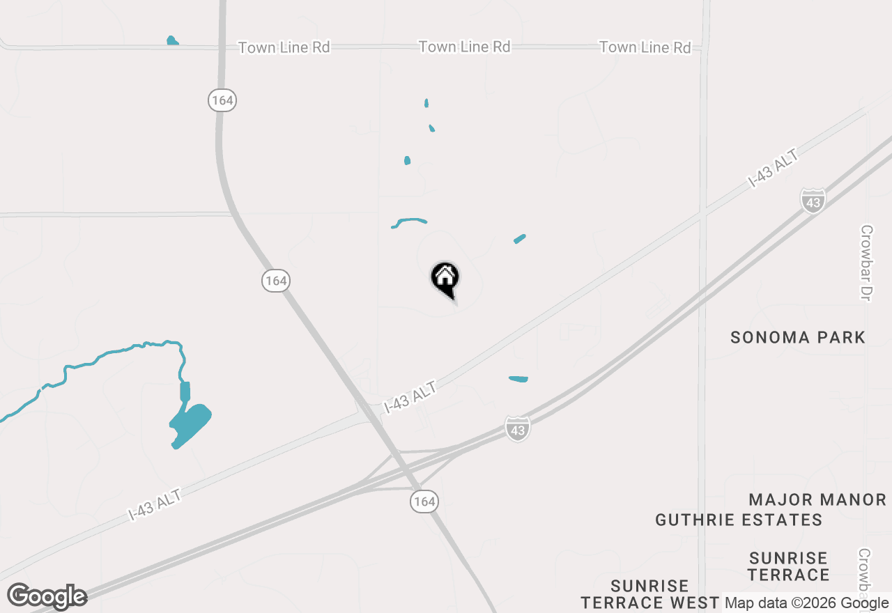 Map of W233S6945 Millbrook Cir W, Big Bend, WI 53103