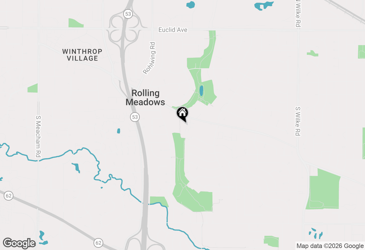 Map of 3265 Kirchoff Road #217, Rolling Meadows, IL 60008
