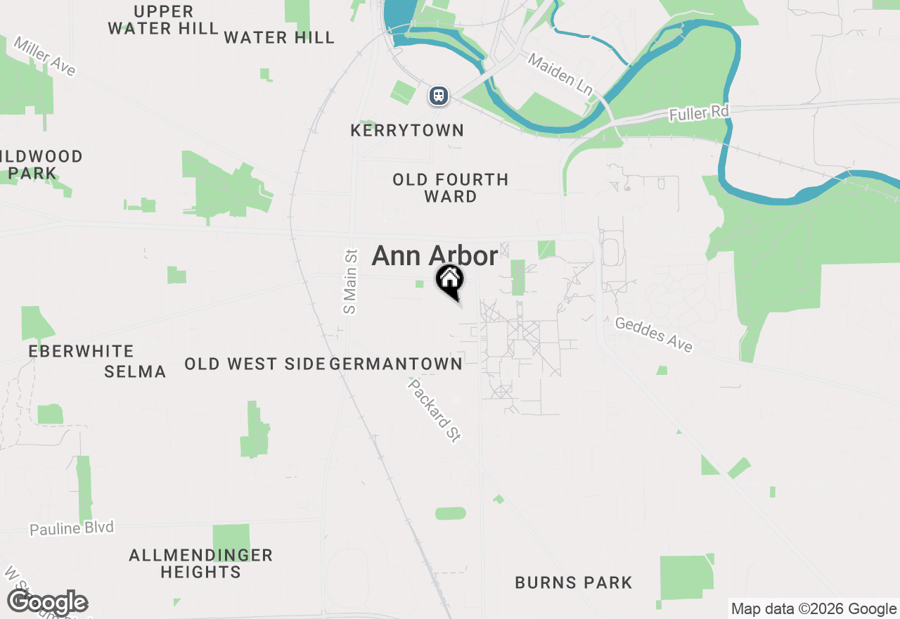 Map of 555 E William Street #14B, Ann Arbor, MI 48104