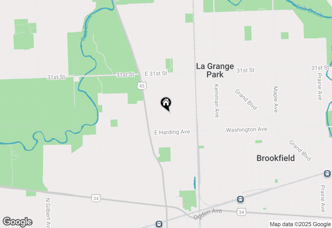 Map of 811 Robinhood Lane, La Grange Park, IL 60526