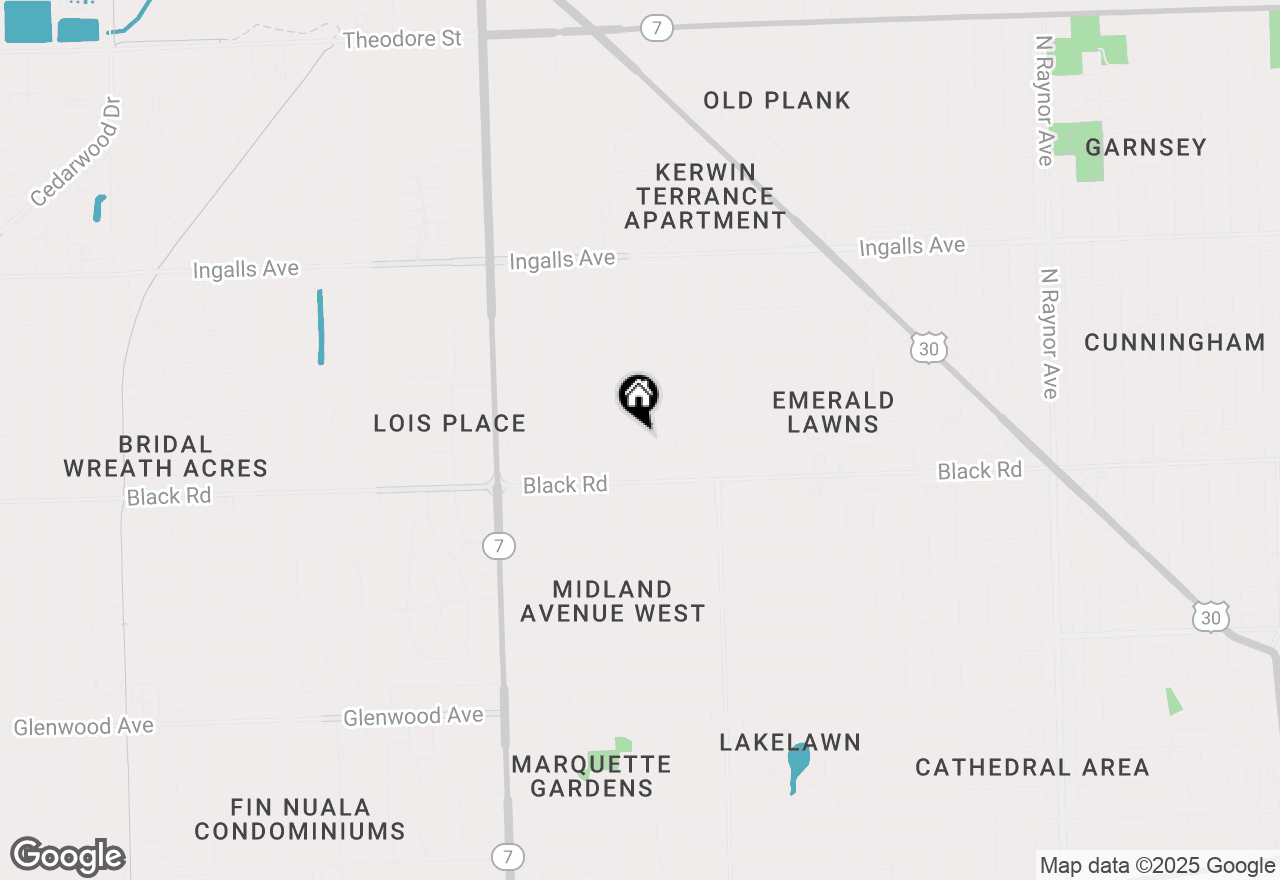 Map of 821 Westshire Drive, Joliet, IL 60435