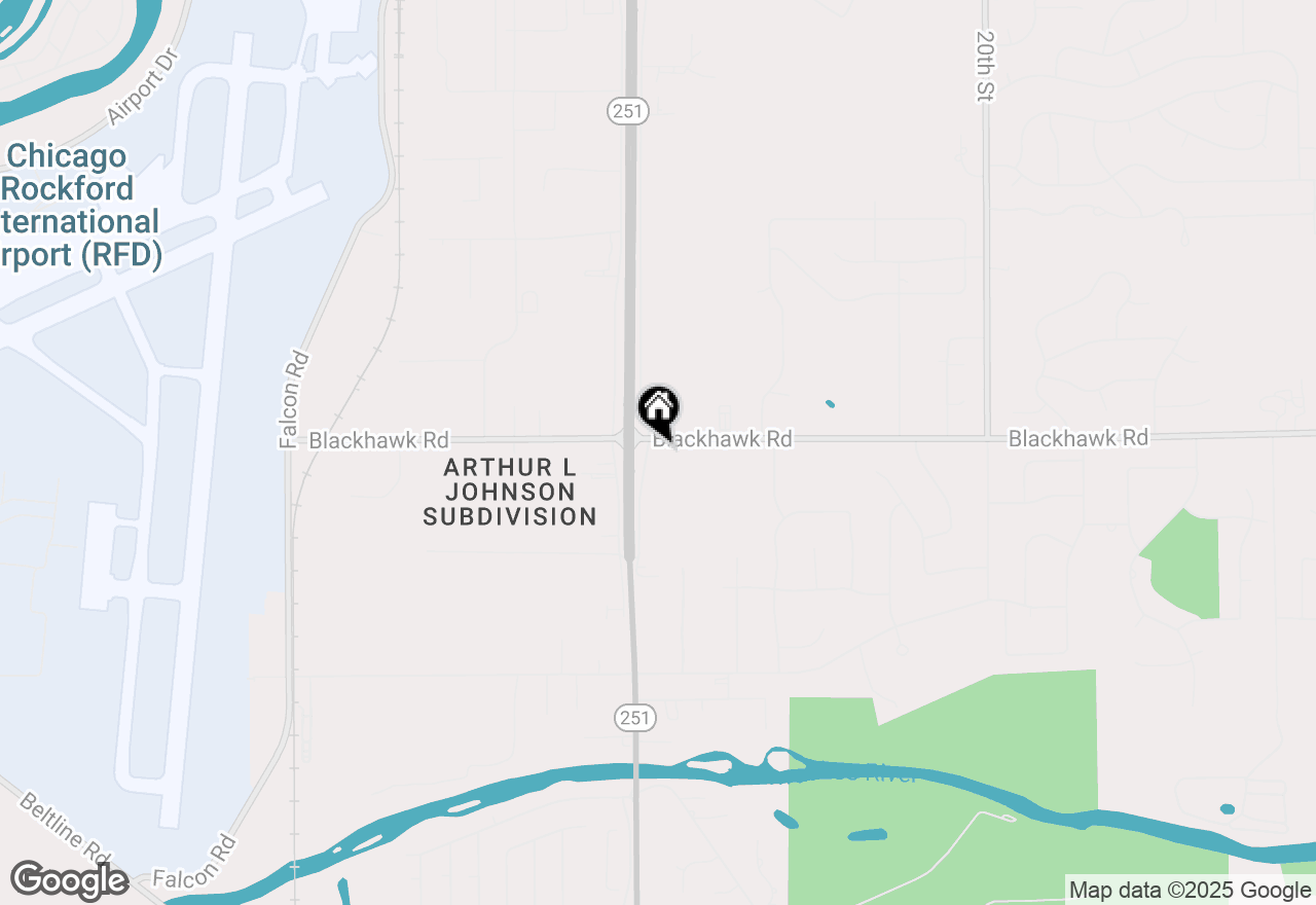 Map of 6030 11th Street, Rockford, IL 61109